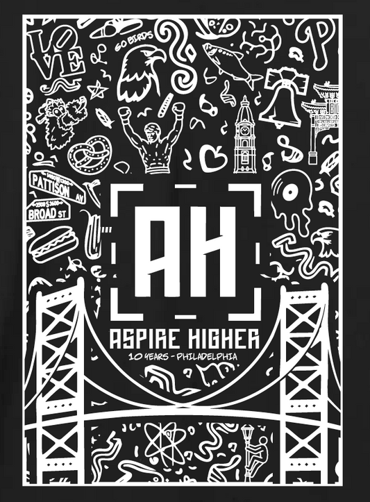 10 Year Aspire Higher Anniversary Long Sleeve Tee (2025)