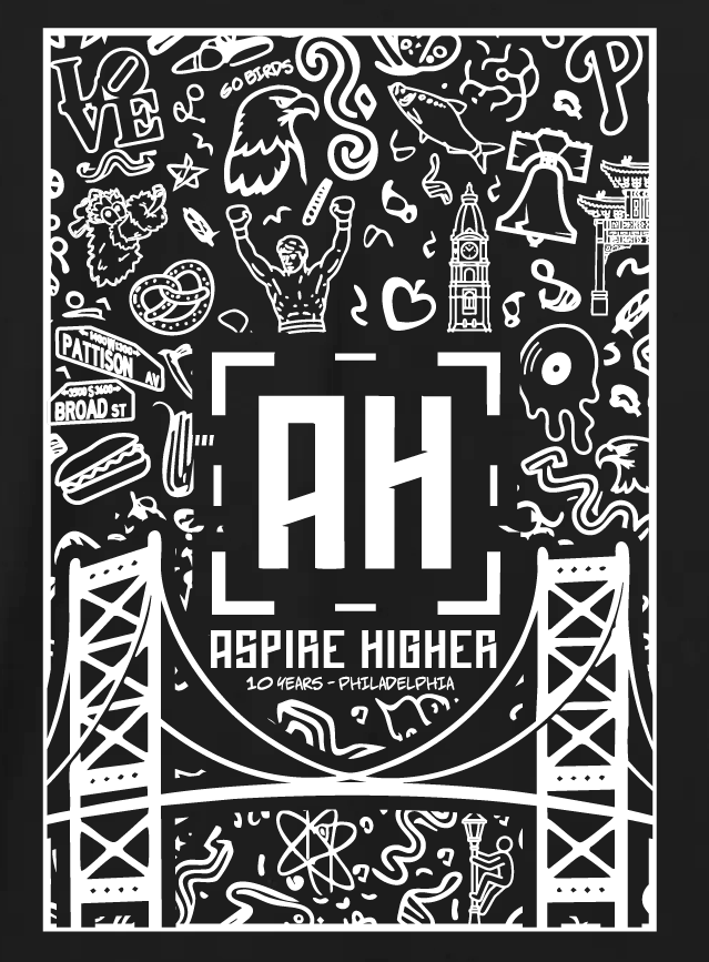 10 Year Aspire Higher Anniversary Long Sleeve Tee (2025)