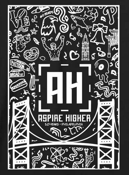 10 Year Aspire Higher Anniversary Long Sleeve Tee (2025)